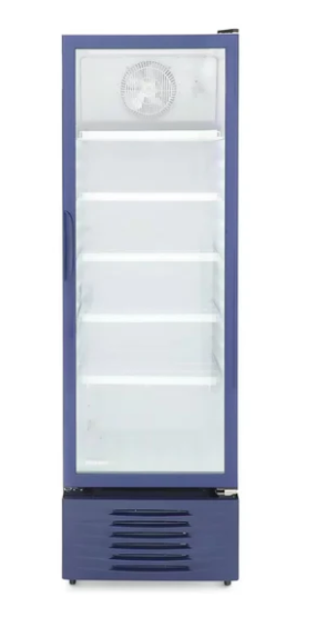 Hisense Refrigerador CVC494N3AWX, 9 Pies Cúbicos, Azul/Blanco