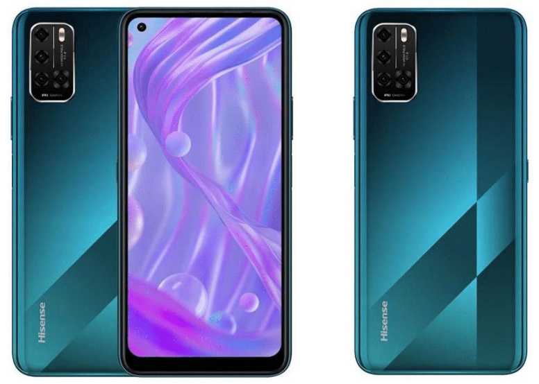 Hisense V50 6.55", 1080 x 720 Pixeles, 64GB, 4GB RAM, Android 10.0, Azul