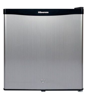 Hisense Frigobar RR16D6ALX, 1.6 Pies Cúbicos, Plata