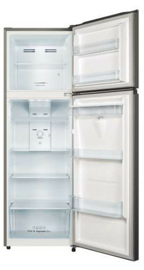 Hisense Refrigerador RT90N6WKX, 9 Pies Cúbicos, Gris