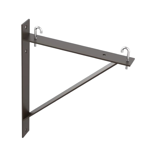 Hoffman Ménsula Triangular, 30cm, Acero