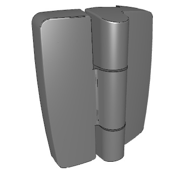 Hoffman Kit de Bisagra Tipo 4 QIHK, 10 Piezas, Gris