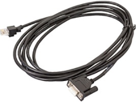 Honeywell Cable RS-232 Macho - DB-9 Hembra, 3.6 Metros, Negro