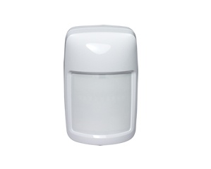 Honeywell Sensor de Movimiento PIR Montaje en Pared IS-335T, Alámbrico, hasta 17 Metros 