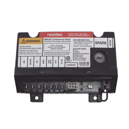 Honeywell Módulo de Encendido de Piloto Intermitente S8610U3009/U, 24V