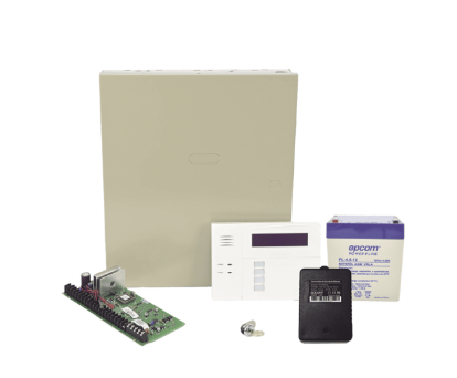 Honeywell Kit Sistema de Alarma VISTA48, Alámbrico, 8 Zonas de Alarma, 1 Sensor de Movimiento, con Panel de Control