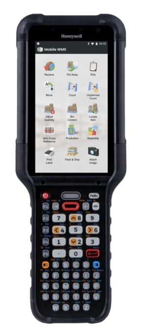 Honeywell Terminal Portátil CK67 4.3", 8GB, Android 14, Bluetooth, WiFi - Incluye Batería
