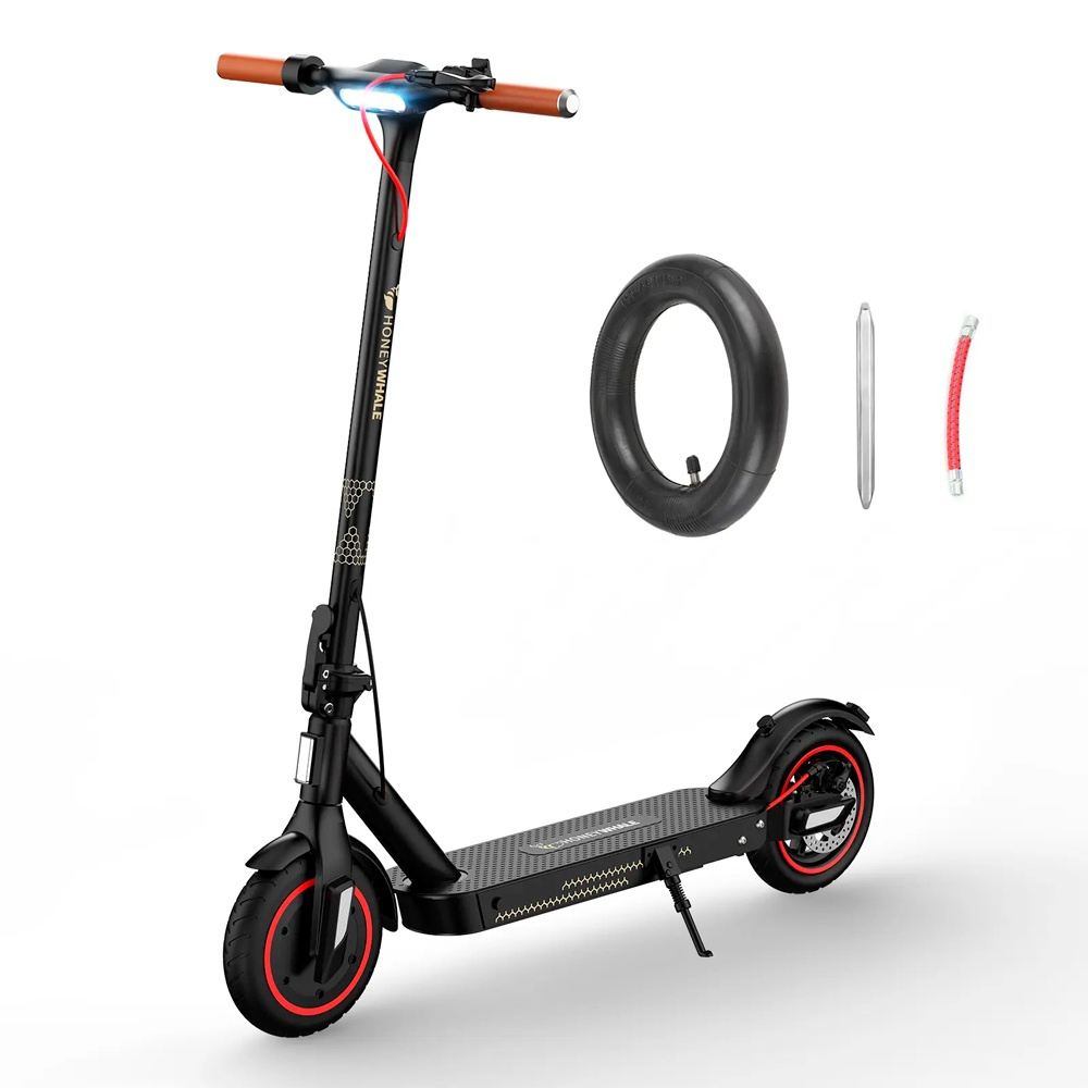 Honeywhale Scooter E9T, hasta 24km/h, 500W, máx. 120kg, Negro