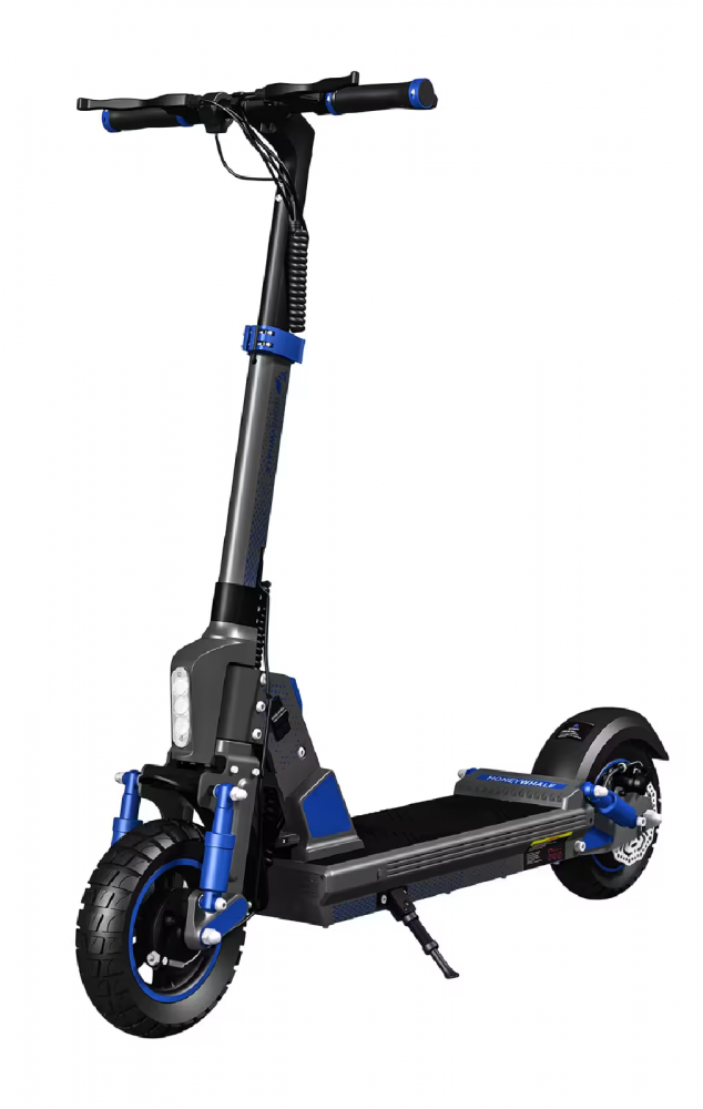 Honey Whale Scooter C1, hasta 45km/h, 500W, máx. 150kg, Negro