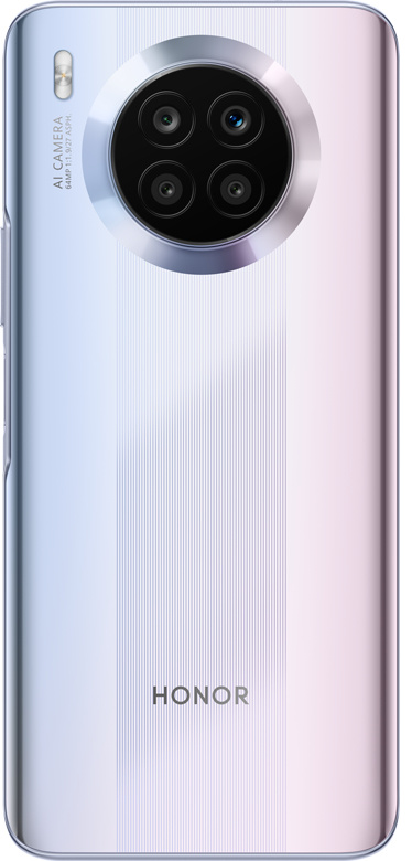 Honor 50 Lite 6.67" Dual SIM, 128GB, 6GB RAM, Plata