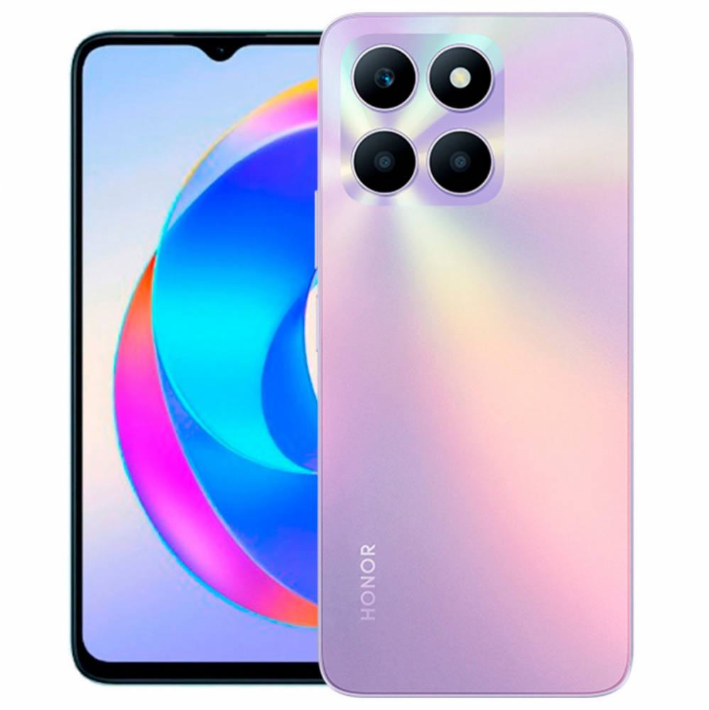Honor X6A Plus 6.5" Dual SIM, 256GB, 6GB RAM, Morado