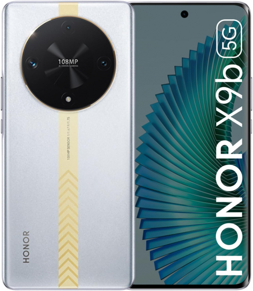 Honor X9b 5G 6.8" Dual SIM, 512GB, 8GB RAM, Plata 