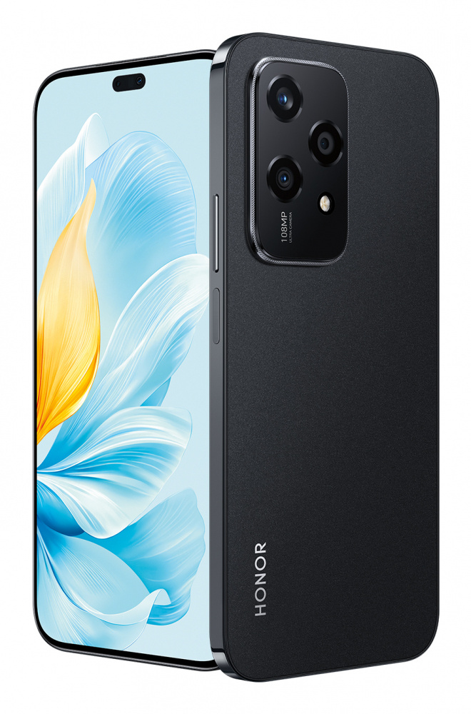Honor 200 Lite 5G 6.7" Dual SIM, 256GB, 8GB RAM, Negro