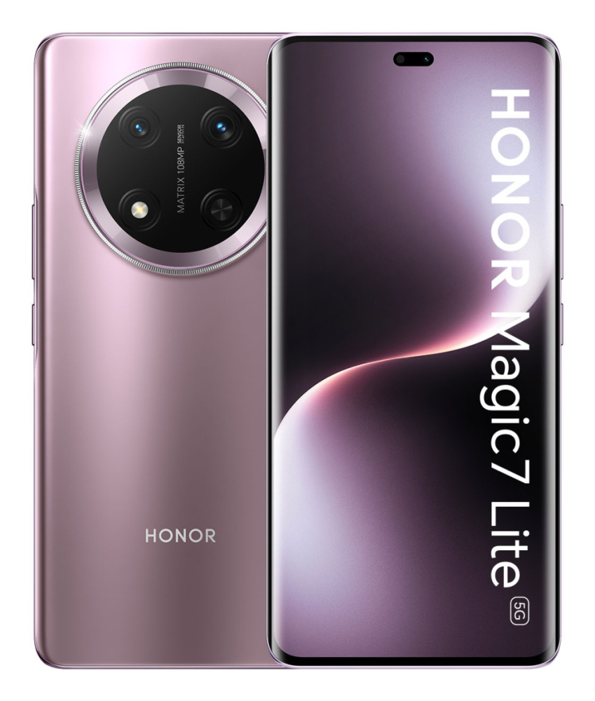 Honor Magic7 Lite 5G 6.8" Dual SIM, 512GB, 8GB RAM, Morado