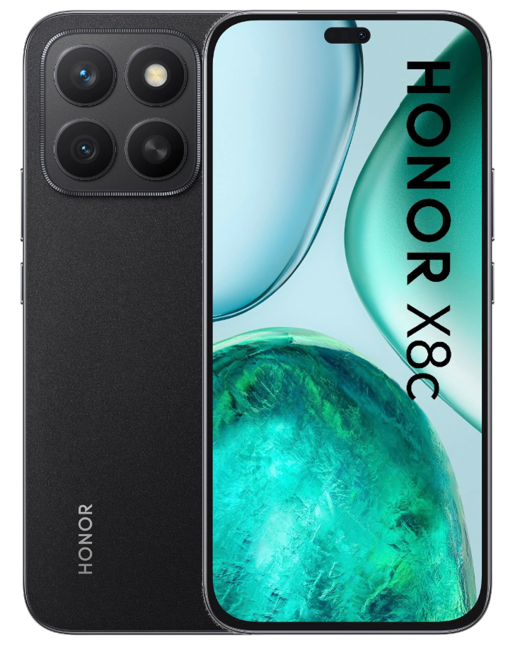 Honor X8C 6.7" Dual SIM, 256GB, 8GB RAM, Negro