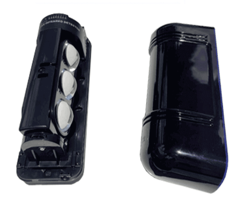 Horn Sensor de Movimiento Microondas Montaje en Pared ABE-100, Inalámbrico, hasta 100 Metros