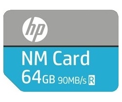 Memoria Flash Nano HP NM100, 64GB NM Card UHS-III Clase 10
