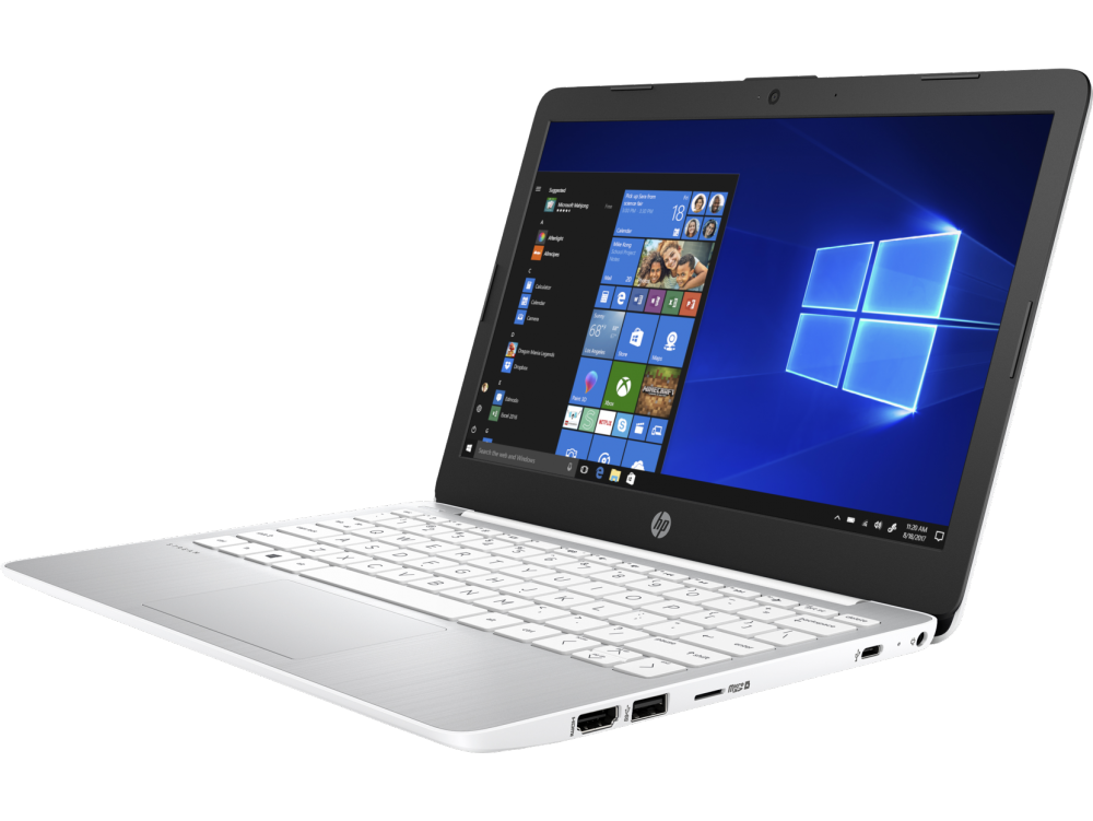 Laptop HP Stream 11-ak0012dx 11.6" HD, Intel Celeron N4020 1.10GHz, 4GB, 64GB, Windows 10 Home S, Blanco