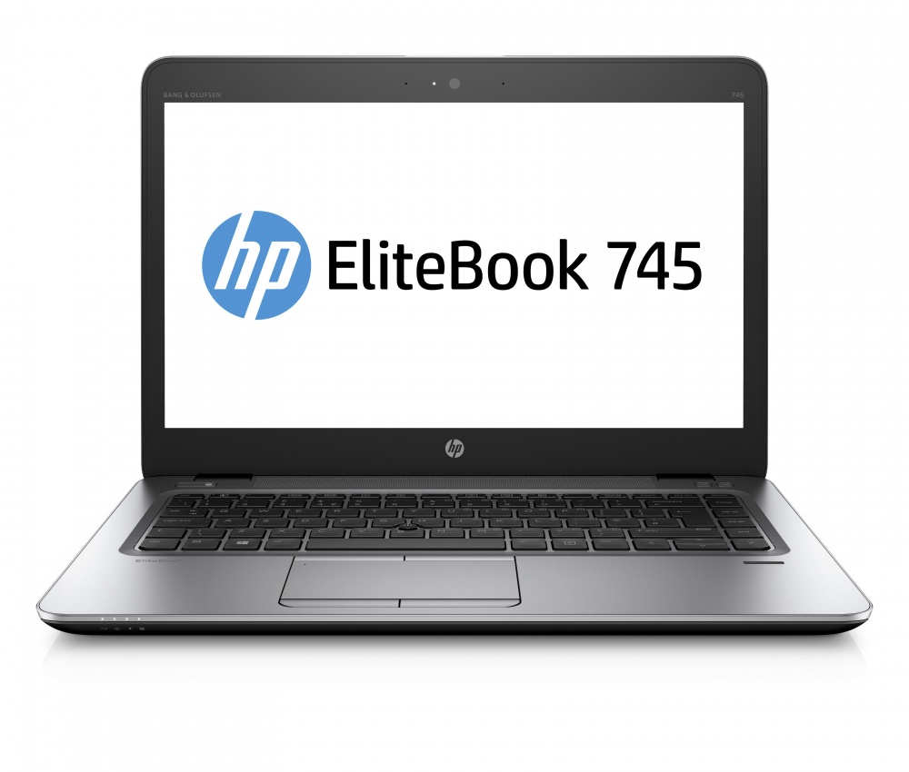 Laptop HP EliteBook 745 G4 14", AMD PRO A8-9600B 2.40GHz, 8GB, 500GB, Windows 10 Pro 64-bit, Plata