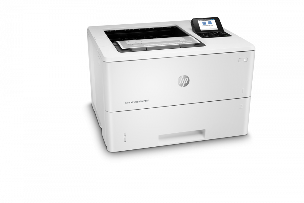 HP LaserJet Enterprise M507dn, Blanco y Negro, Láser, Print