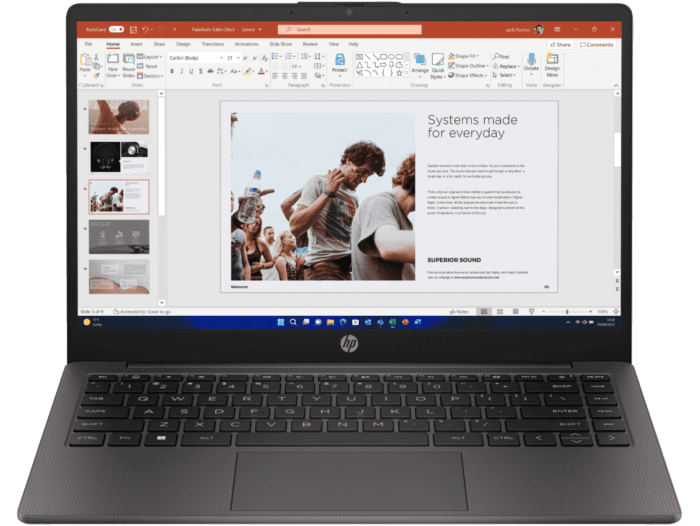 Laptop HP 245 G10, 14" 1366x768 HD, AMD Ryzen 3 7330U, 24GB, 512GB SSD, Windows 11 Prueba, Español