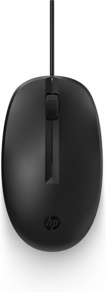 Mouse HP 125 Wired Mouse, Alámbrico, USB, 1200DPI, Negro