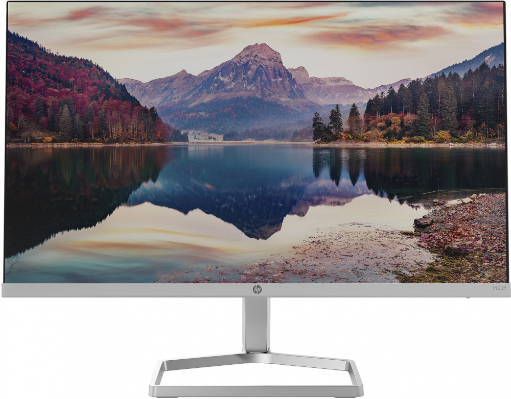 Monitor HP M22F LCD 21.5", 1920x1080 Full HD, FreeSync, 75Hz, HDMI, Negro/Plata 
