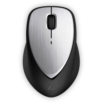 Mouse HP Láser Envy 500, RF Inalámbrico, 1600DPI, Negro/Plata