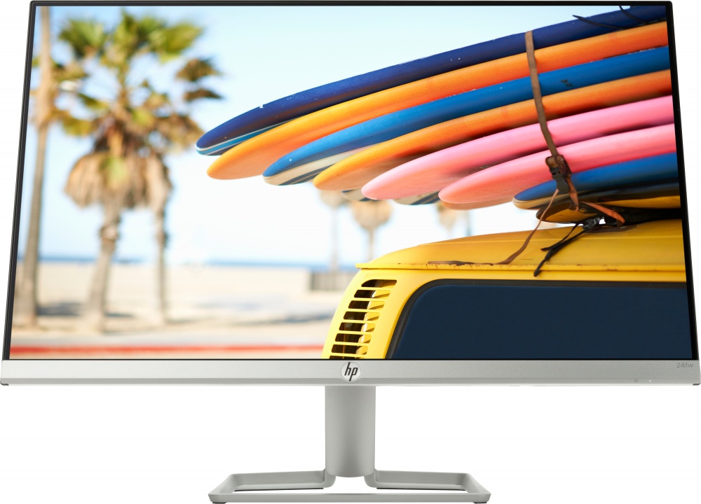 Monitor HP 24fw LED 23.8", Full HD, FreeSync, HDMI, Plata