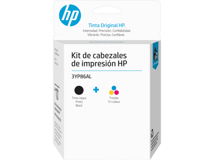 HP Kit de Cabezal 3YP86AL Negro/Tricolor