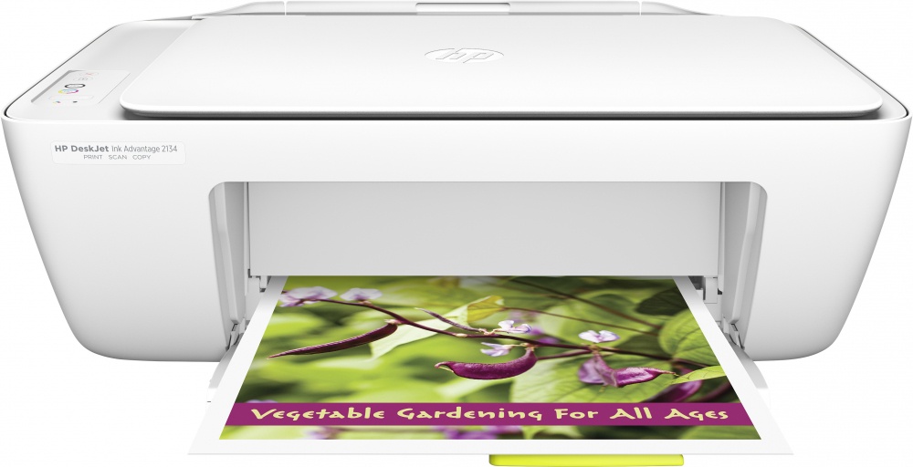 Multifuncional HP DeskJet Ink Advantage 2134, Color, Inyección, Print/Scan/Copy