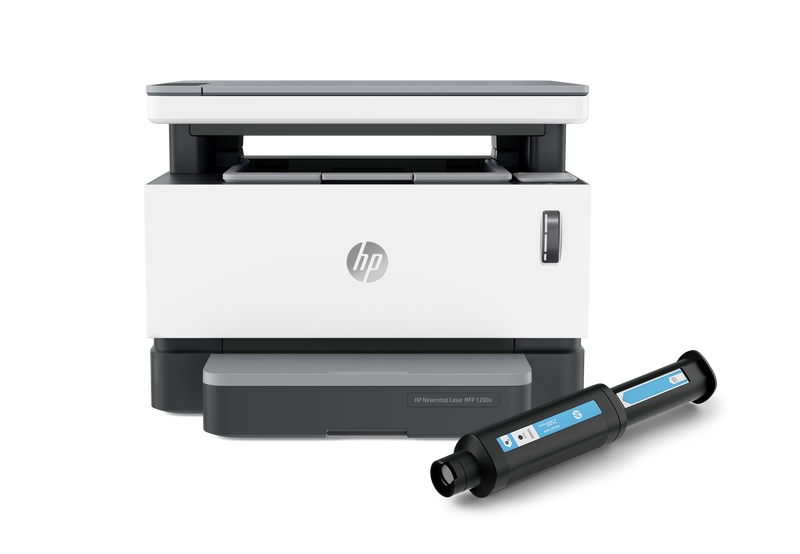 Multifuncional HP Neverstop Laser 1200a, Blanco y Negro, Láser, Print/Scan/Copy ― incluye Tóner 103A