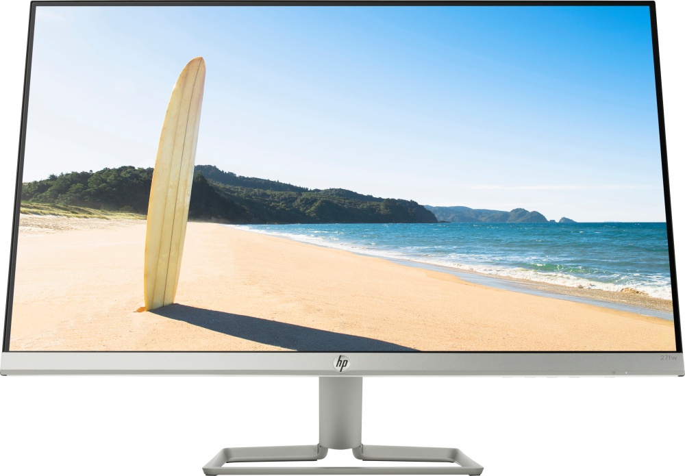 Monitor HP 27fw LED 27", Full HD, FreeSync, HDMI, Plata