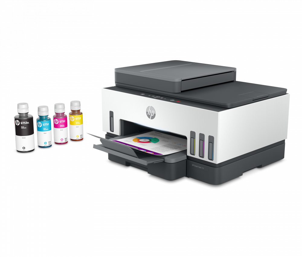 Multifuncional HP Smart Tank 790, Color, Inyección, Inalámbrico, Print/Scan/Copy/Fax