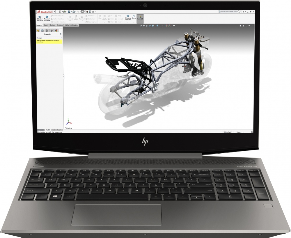 Laptop HP ZBook 15v G5 15.6" Full HD, Intel Core i5-8300H 2.30GHz, 8GB, 1TB, NVIDIA Quadro P600, Windows 10 Pro 64-bit, Plata