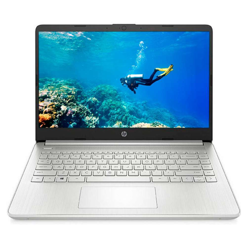 Laptop HP 14-FQ1025NR 14" Full HD, AMD Ryzen 5 5500U 2.10GHz, 8GB, 256GB SSD, Windows 11 Home 64-bit, Inglés, Plata