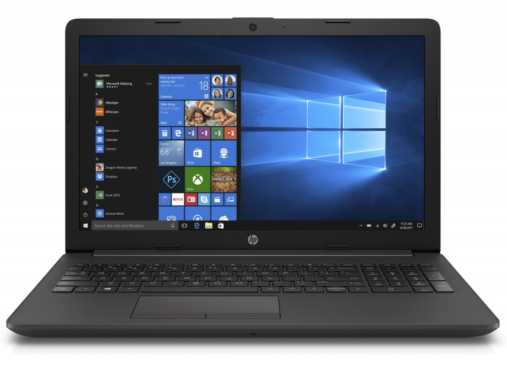 Laptop HP 250 G7 15.6" HD, Intel Core i3-7020U 2.30GHz, 8GB, 1TB, Windows 10 Pro 64-bit, Negro