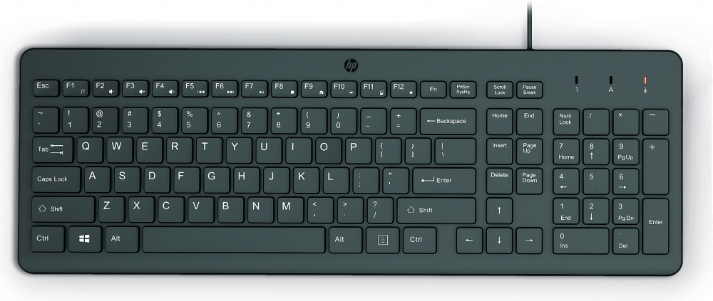 Teclado HP 230, Alámbrico, USB-A, Negro (Español)