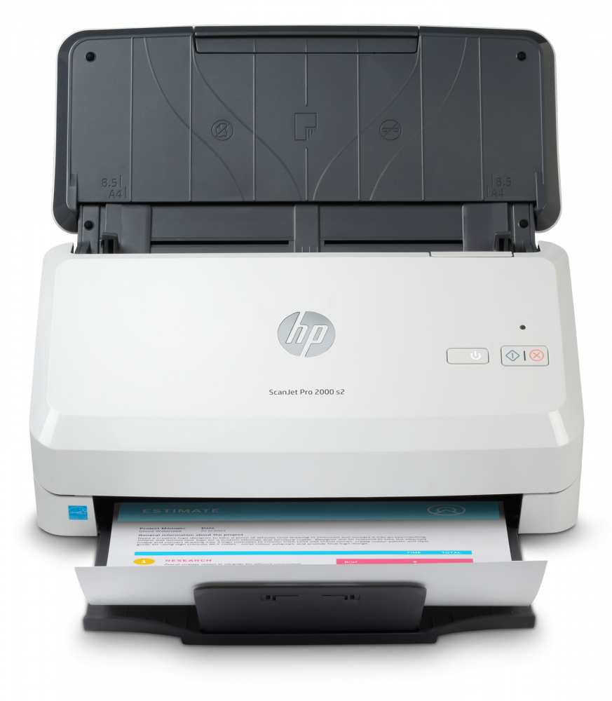 Scanner HP Scanjet Pro 2000 s2, 600 x 600DPI, Escáner Color, Escaneado Dúplex, USB, Negro/Blanco ― ¡Compra $2,000 pesos o más en productos HP y participa para ganar una de las 2 pantallas Hisense!