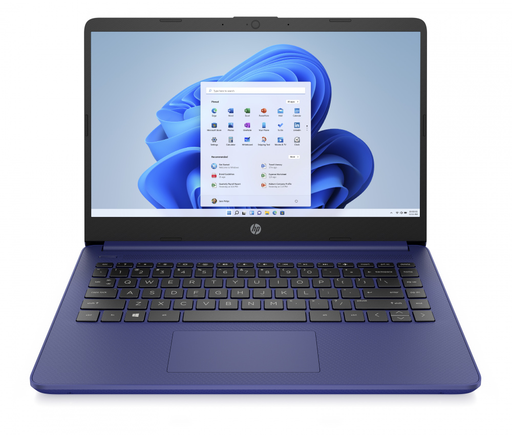 Laptop HP 14-dq2521la 14" HD, Intel Core i3-1115G4 3GHz, 8GB, 256GB SSD, Windows 11 Home 64-bit, Español, Azul