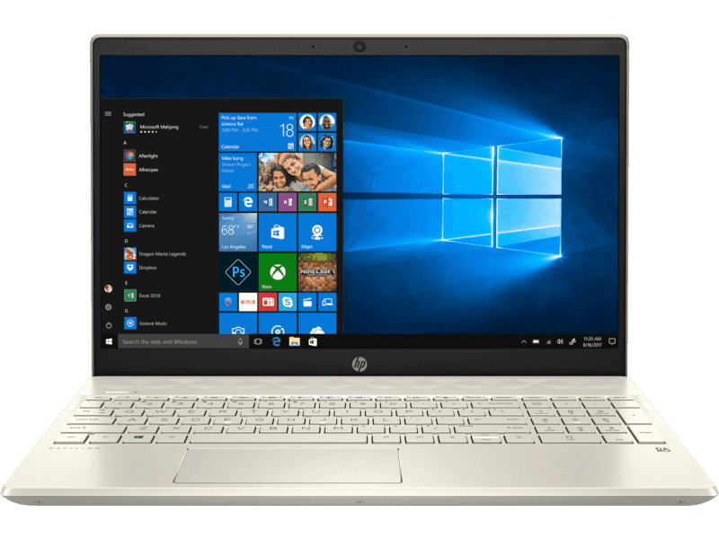 Laptop HP Pavilon 15-cw1012la 15.6" HD, AMD Ryzen 3 3300U 2.10GHz, 12GB, 1TB, Windows 10 Home 64-bit, Oro