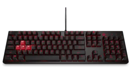 Teclado Gamer HP Omen Encoder, Alámbrico, Negro (Inglés)