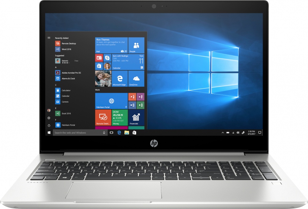 Laptop HP ProBook 455R G6 15.6" Full HD, AMD Ryzen 5 3500U 2.10GHz, 8GB, 256GB SSD, Windows 10 Pro 64-bit, Plata ― Teclado en Inglés