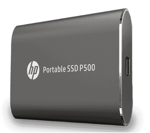 SSD Externo HP P500, 500GB, USB 3.1, Negro