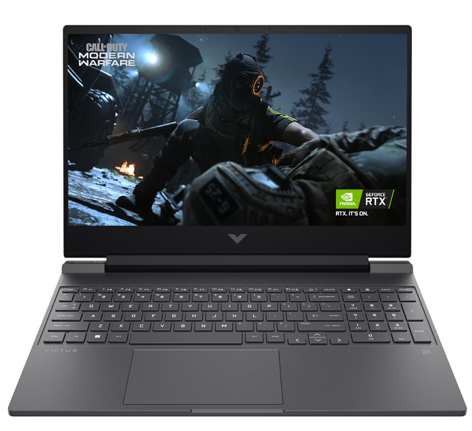 Laptop Gamer HP 15-FB1013DX 15.6" Full HD, AMD Ryzen 5 7535HS 3.30GHz, 16GB, 512GB SSD, NVIDIA GeForce RTX 2050, Windows 11 Home 64-bit, Inglés, Negro ― Configuración Especial, 1 Año de Garantía