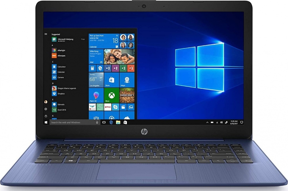 Laptop HP Stream1 4-cb171wm 14", Intel Celeron N4000 1.10GHz, 4GB, 64GB eMMC, Windows 10 Home S 64-bit, Azul