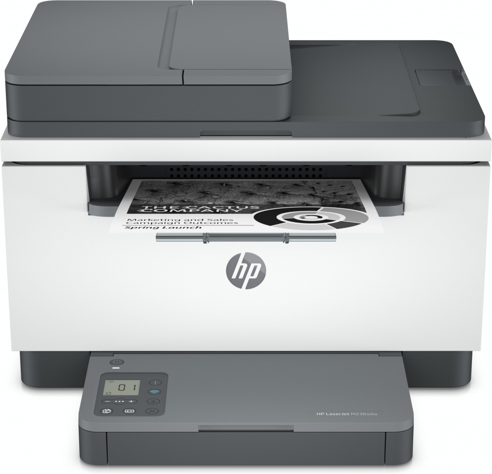 Multifuncional HP LaserJet M236sdw, Blanco y Negro, Láser, Inalámbrico, Print/Copy/Scan 