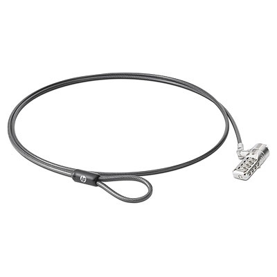 HP Candado de Combinación para Laptop AY475AA, 2 Metros, Gris