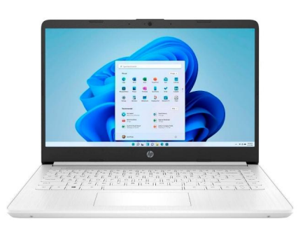 Laptop HP 14-DQ3000DX, 14" 1366x768 HD, Intel Celeron N4500, 8GB, 64GB eMMC, Windows 11 Home  S, Inglés