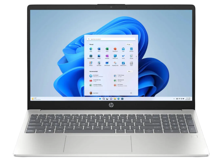 Laptop HP 15-fd0133wm, 15.6" 1920x1080 Full HD, Intel Core i3-N305, 8GB, 256GB SSD, Windows 11 Home, Inglés